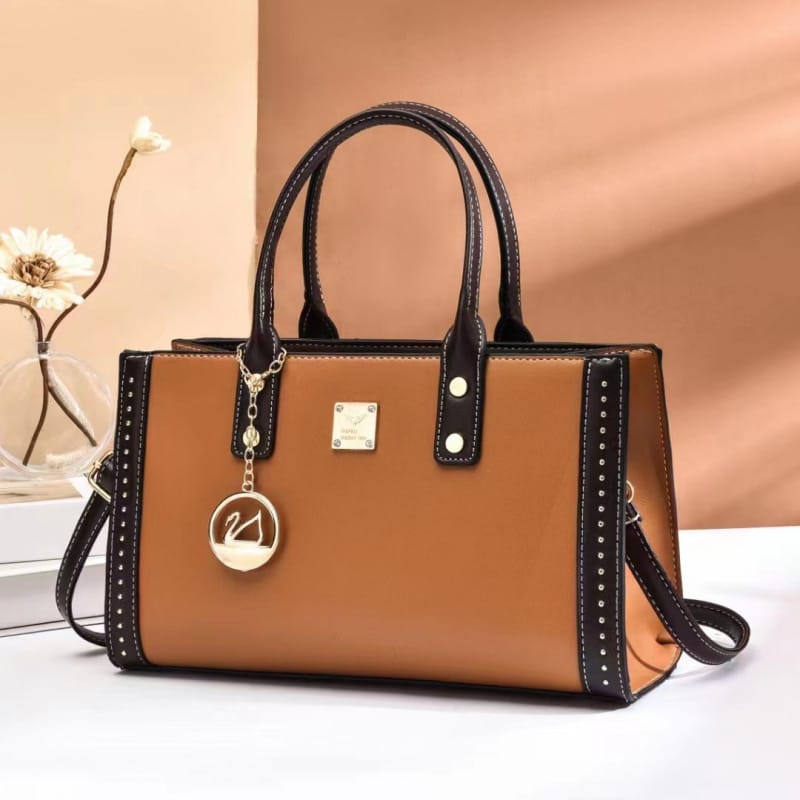 sac dame camel luxe
