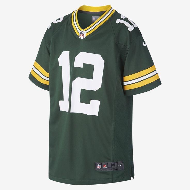Maillot Nfl Aaron Rodgers Vert
